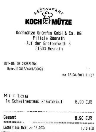 bnag H�ffner Kochm�tze Restaurant